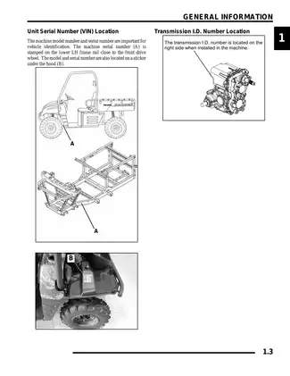 2005-2007 Polaris Ranger 700 XP EFI service manual Preview image 5