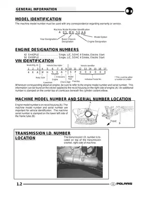 2005 Polaris Sportsman 400, Sportsman 500 service manual Preview image 5