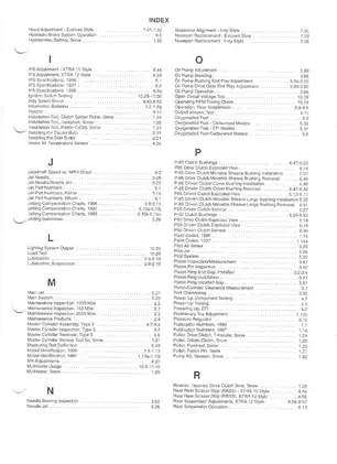 Polaris Indy snowmobile manual, 1996-1998 edition Preview image 3