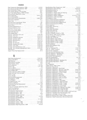 Polaris Indy snowmobile manual, 1996-1998 edition Preview image 4