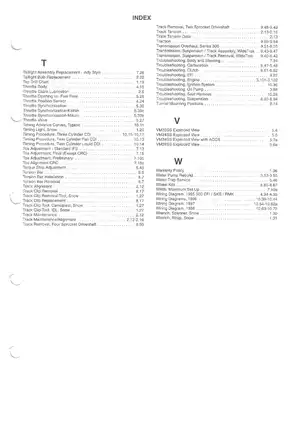 Polaris Indy snowmobile manual, 1996-1998 edition Preview image 5