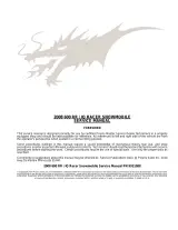 2008 Polaris 600 RR / IQ Racer Snowmobile Service Manual (P/N 9921088) – preview page 1