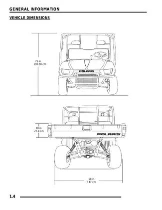 2009 Polaris Ranger 500 2x4, 4x4 repair manual Preview image 4