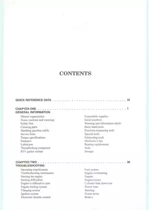 1996-2003 Polaris Sportsman 400, Sportsman 500 Xplorer 500 ATV manual Preview image 1