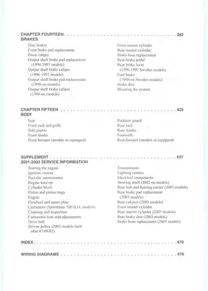 1996-2003 Polaris Sportsman 400, Sportsman 500 Xplorer 500 ATV manual Preview image 4