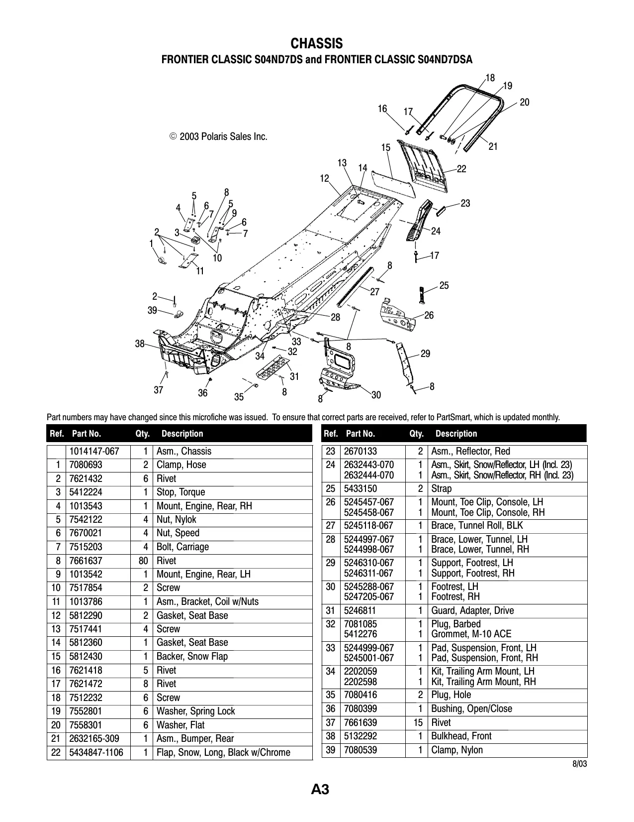 2004 Polaris Pro X 440, 550, 600, 700, 800, X2, XR service manual Preview image 4