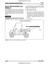 Polaris Ranger TM, 2x4, 4x4, 6x6 UTV Service Manual 2004 (P/N 9918790 / 9918796) – preview page 6