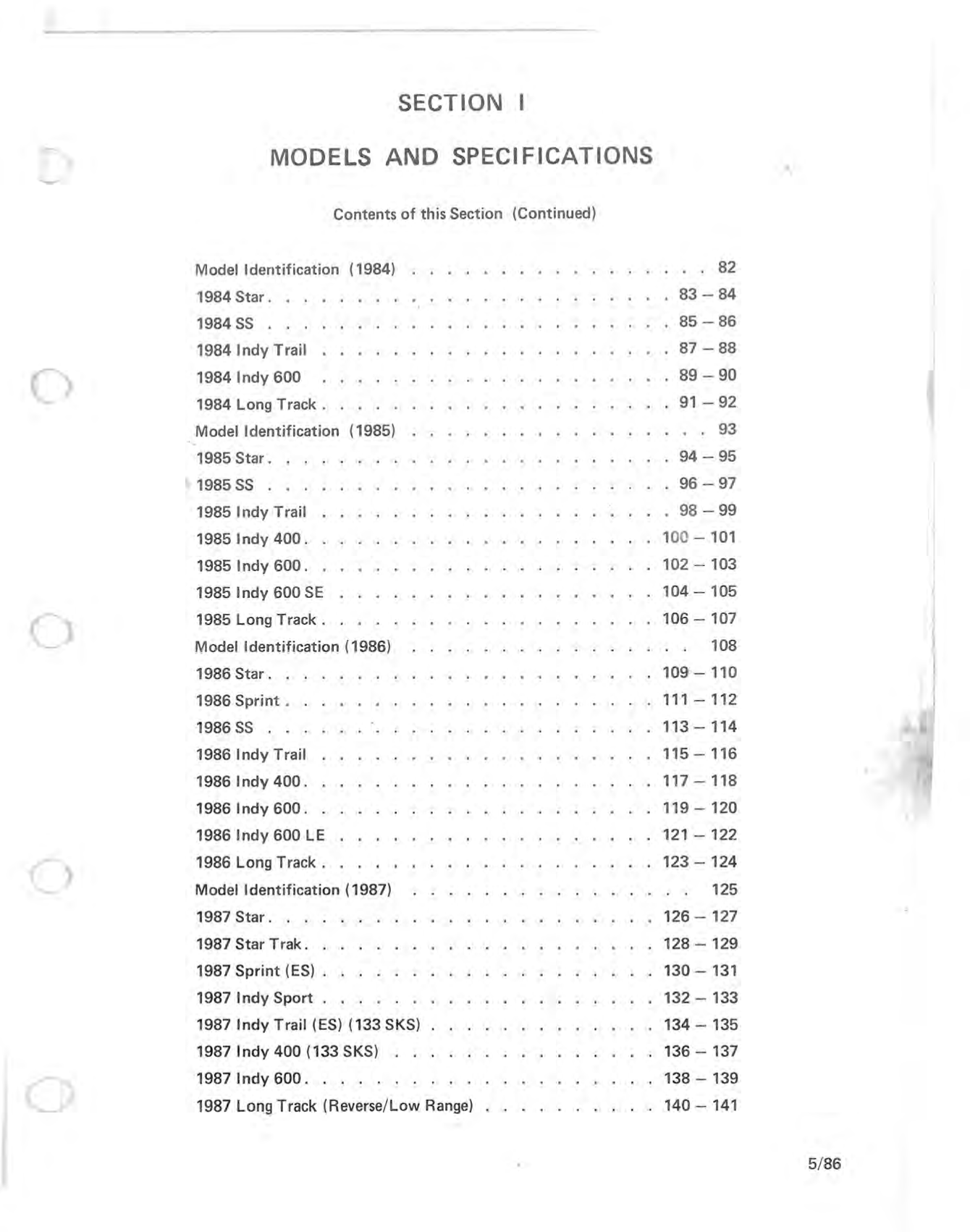 1972-1987 Polaris snowmobile (all models) repair service manual Preview image 3