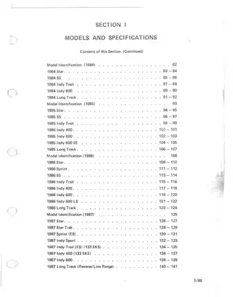 1972-1987 Polaris snowmobile (all models) service manual Preview image 3