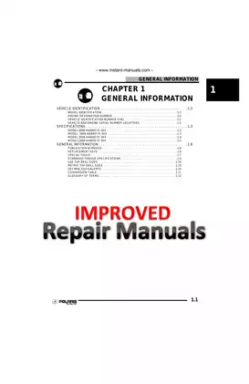 2006 Polaris Hawkeye ATV Service Manual - Comprehensive Repair Guide