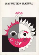Elna 6004 Sewing Machine Repair Manual (P/N 395720-42) – preview page 1