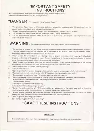 Comprehensive Instruction Manual for Household Sewing Machines Preview image 2