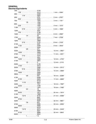 2000 Polaris Indy 500, Indy 600 snowmobile repair manual Preview image 5