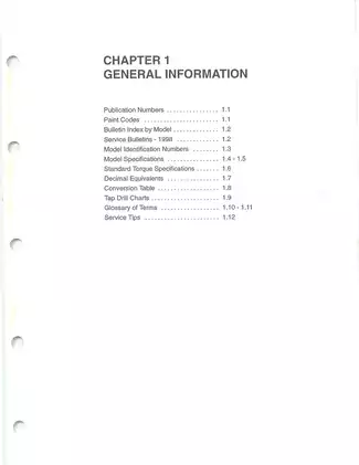 1999 Polaris SLH, SLTH, SLX, SLTX, and Pro 785 Personal Watercraft Service Manual Preview image 4
