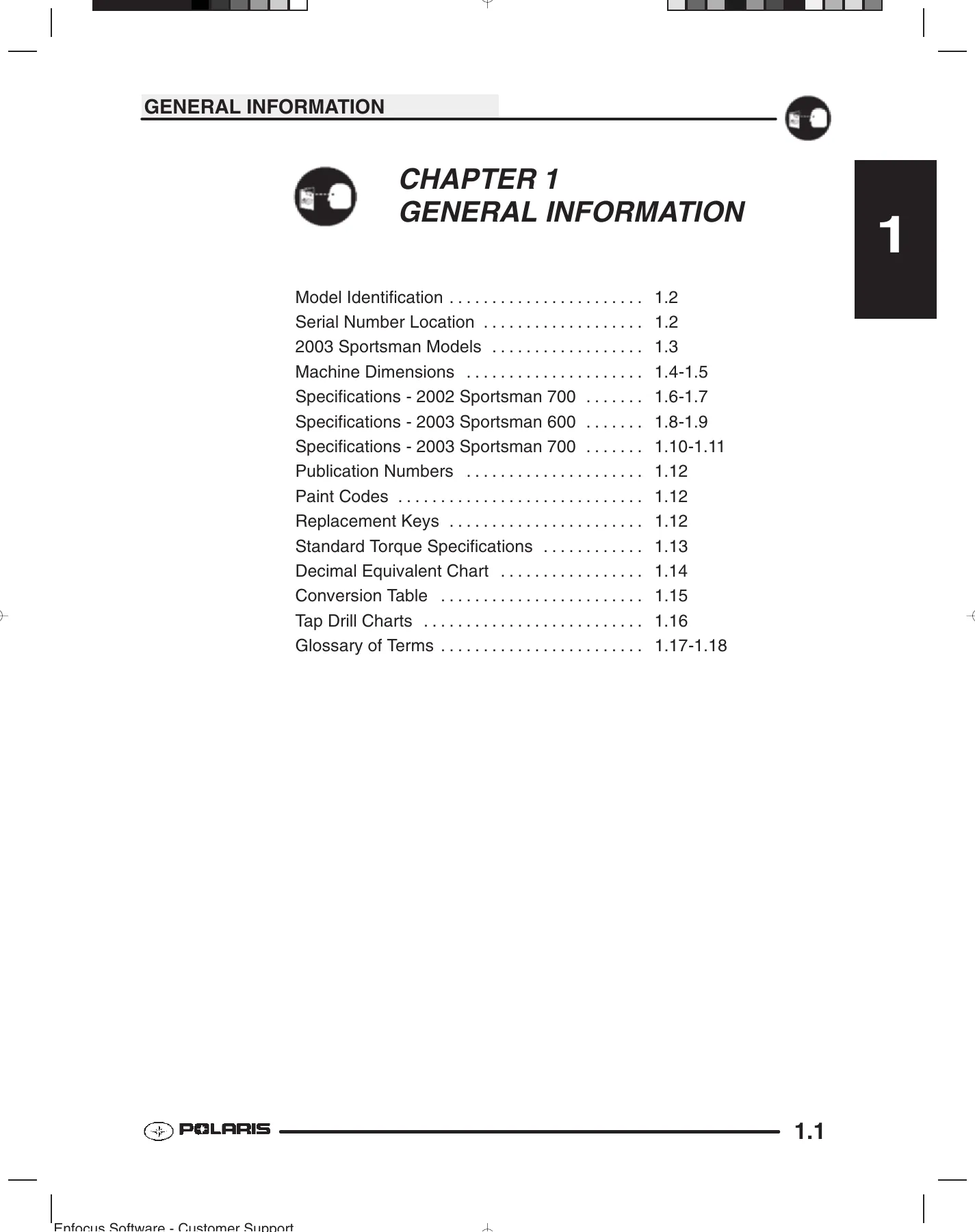 2002-2003 Polaris Sportsman 600, Sportsman 700 service manual Preview image 5