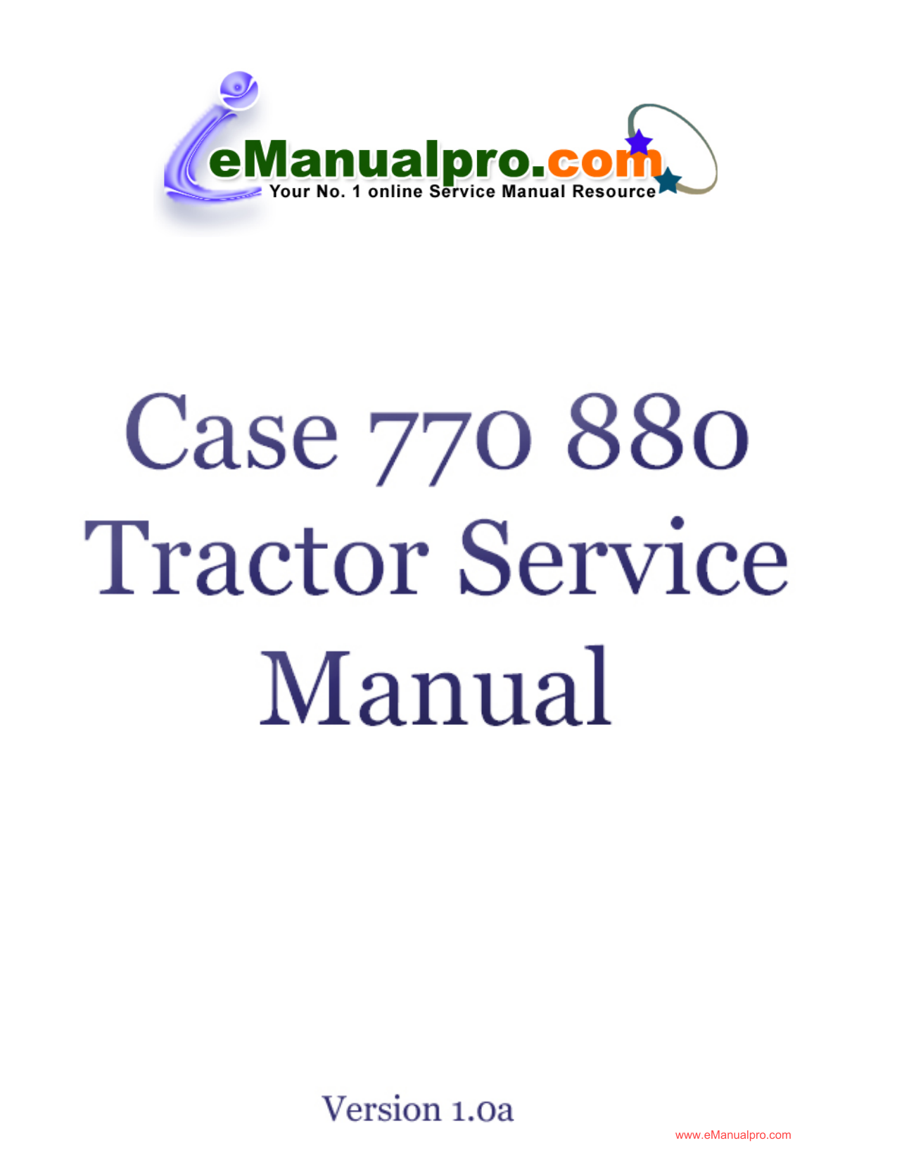 1961-1972 Case™ 770, 880 tractor service manual Preview image 6