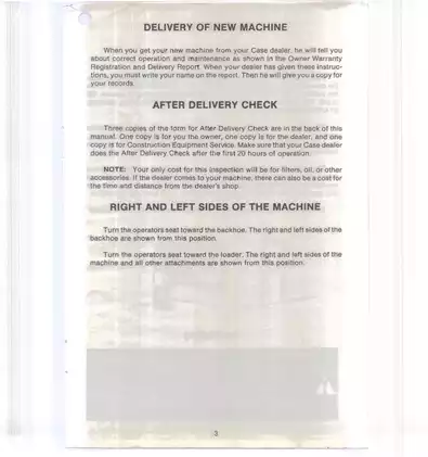 Case 580C construction king loader backhoe operators manual Preview image 4