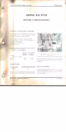 1966-1969 Oliver™ 1750 tractor manual Preview image 3