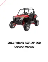 2011 Polaris RZR XP 900 UTV Service & Repair Manual (P/N 9922978, 9922979) – preview page 1