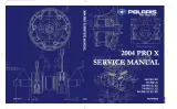 2004 Polaris 440 PRO XR, 550 PRO X, 600 PRO X, 700 PRO X, 800 PRO X Snowmobile Service Manual (P/N 9918588) – preview page 1
