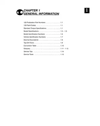 2000-2005 Polaris 120 XC SP, 120 PRO X service manual Preview image 5