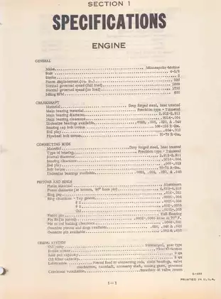 1964-1965 Minneapolis-Moline M-670 row-crop tractor shop manual Preview image 3