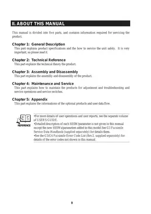 Canon MultiPASS MP730/MP700 Service Manual & Guide Preview image 4