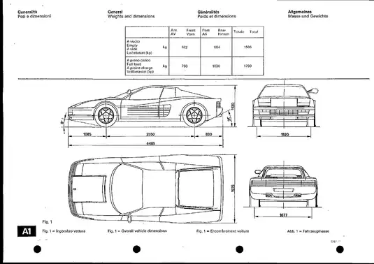 1984-1991 Ferrari Testarossa workshop manual Preview image 4