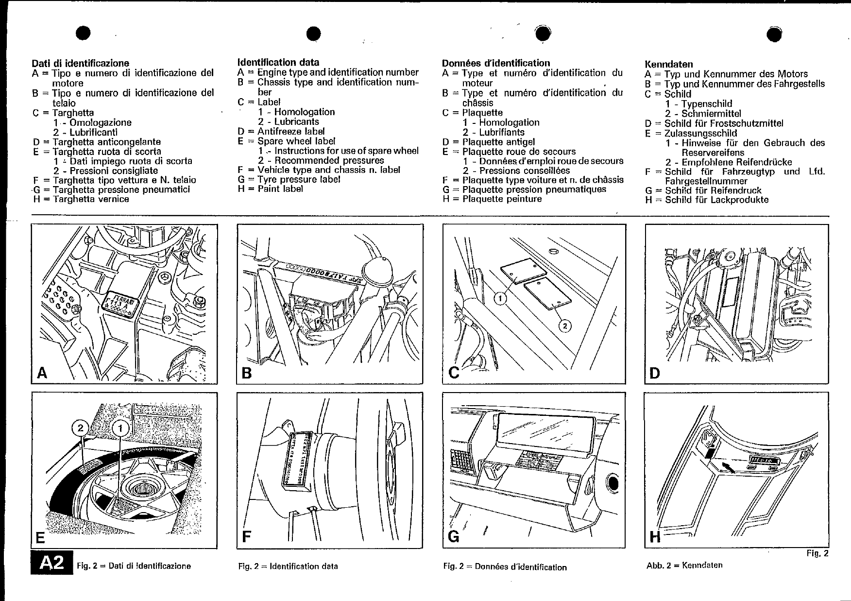 1984-1991 Ferrari Testarossa workshop manual Preview image 5