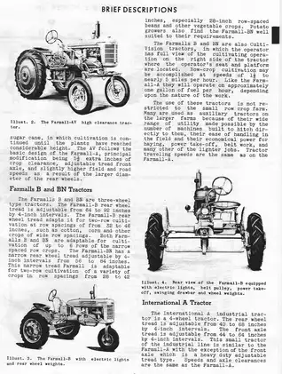 Comprehensive Farmall Tractor Service Manual (Model A, AV, B, BN, and U-2) Preview image 3