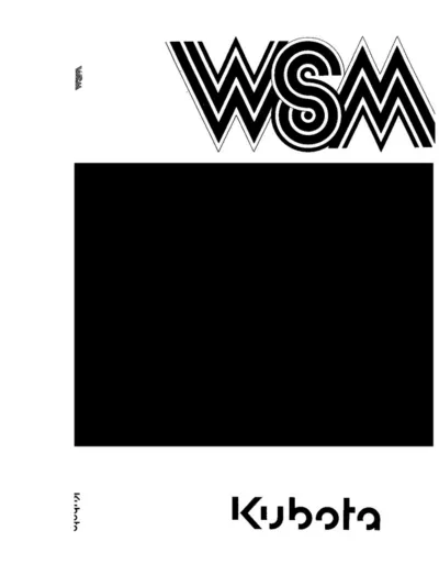 Preview: Kubota 70mm Stroke Series Diesel Engine Service Manual (P/N WSM 60201)