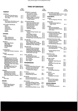 1959 Harley-Davidson Duo-Glide 74 OHV Service Manual Preview image 4