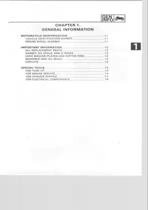 Yamaha FZ750 Service Manual - Comprehensive Repair & Maintenance Guide Preview image 5