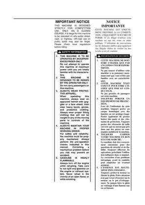 Yamaha WR Series Motorcycle Service Manual (Comprehensive Guide) Preview image 4