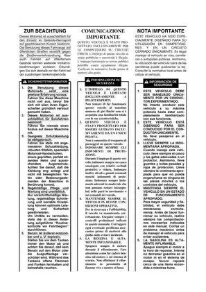 Yamaha WR Series Motorcycle Service Manual (Comprehensive Guide) Preview image 5