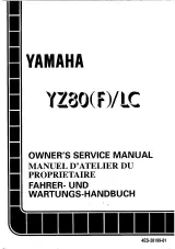 1994 Yamaha YZ80(F)/LC Service Manual (P/N 4ES-28199-81) – preview page 1