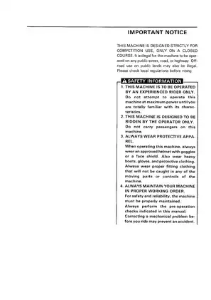 Yamaha YZ Series Owner's Service Manual – Complete Maintenance Guide Preview image 4
