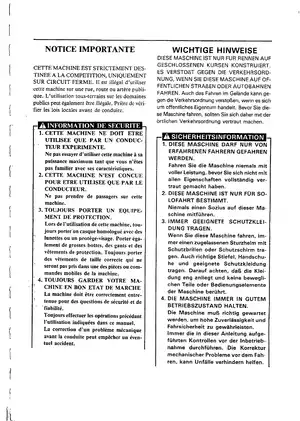 Yamaha YZ Series Owner’s Service Manual - Comprehensive Guide Preview image 5