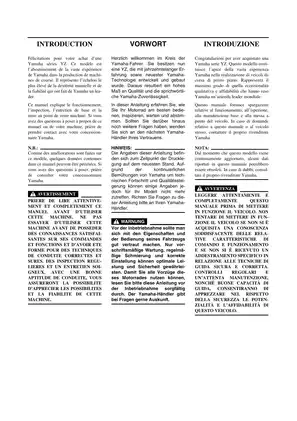 Yamaha YZ250F Service Manual - Comprehensive Guide for Maintenance & Repairs Preview image 3