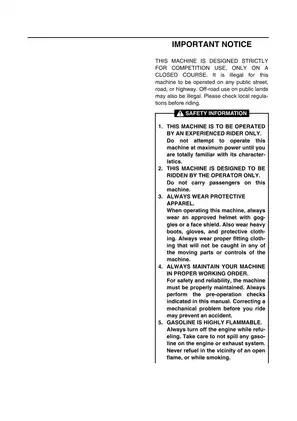 Yamaha YZ250F Service Manual - Comprehensive Guide for Maintenance & Repairs Preview image 4