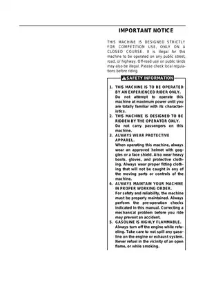 Yamaha YZ85 Service Manual - Comprehensive Maintenance Guide Preview image 4