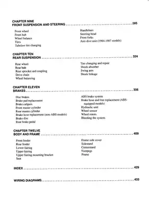 Yamaha FJ1100 FJ1200 Repair Manual (1984-1993) Preview image 5