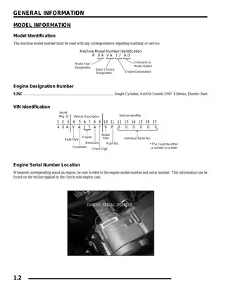 2009-2012 Polaris Ranger RZR 170 ATV manual Preview image 2
