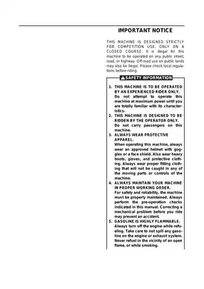 Yamaha YZ426F Maintenance and Service Manual Preview image 4