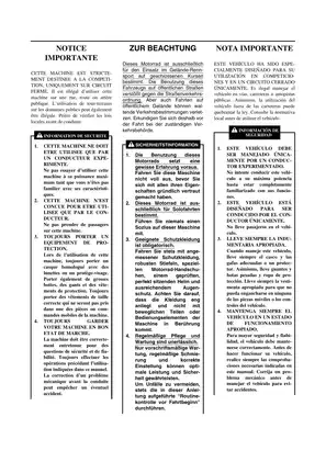 Yamaha WR Series 450 Service Manual - Comprehensive Guide for Maintenance and Repairs Preview image 5