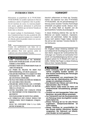 Yamaha TT-R125 Service Manual - Comprehensive Maintenance Guide Preview image 3