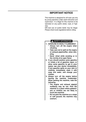Yamaha TT-R125 Digital Service Manual Preview image 4