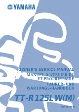 2011 Yamaha TT-R125LW(M) Service Manual (P/N 5HP-28199-81) – preview page 1