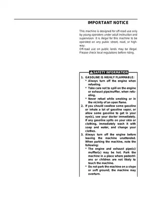 Yamaha TT-R125 & TT-R125LW Owners Manual - Comprehensive Maintenance Guide Preview image 4