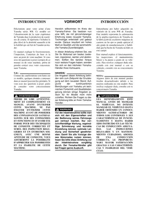 Yamaha WR450F Service Manual - Complete Maintenance & Repair Guide Preview image 3